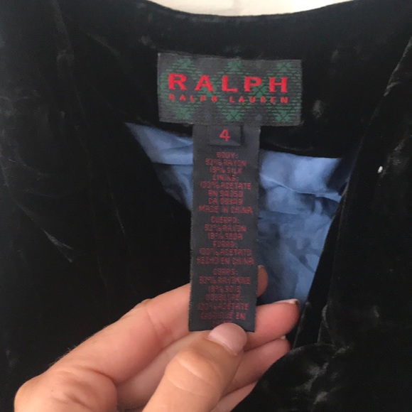 Ralph Lauren velvet dress - Picture 4 of 4
